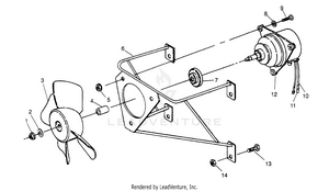 Fan Assembly 6x6 300 W948730 (4926792679d011) Schematic