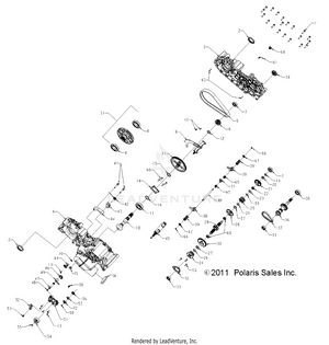 Drive Train, Main Gearcase - A14mb46th (49atvgearcase1332928) Schematic