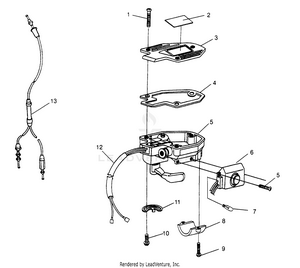 Controls - Throttle Asm./cable 6x6 300 W948730 (4926792679b010) Schematic