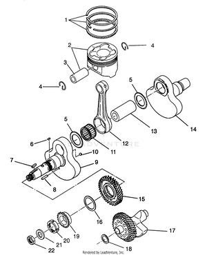 Crankshaft And Piston Magnum 6x6 - W968744 And Magnum 6x6 Swedish - S968744 (4936073607d009) Schematic