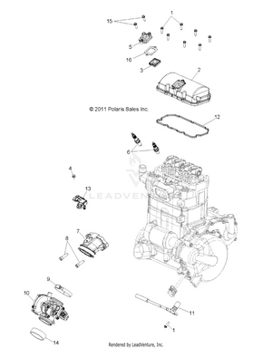 Engine, Throttle Body And Valve Cover - R12wh76ag/ar/eah/eav/eaw (49rgrthrottlebody12crew) Schematic