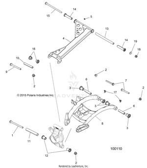 Suspension, Rear - A19sxn85a8 [100110] Schematic