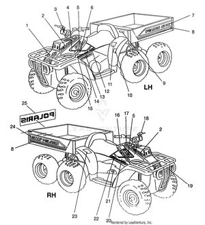 Decals Magnum 6x6 - W968744 And Magnum 6x6 Swedish - S968744 (4936073607a009) Schematic
