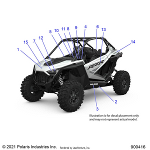 Body, Decals, Standard - Z22gae92aj/bj/gak92ap/bp/gav92ap/bp (900416) Schematic