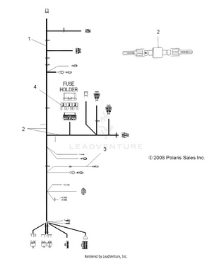 Electrical, Harnesses - A09lh27ax/az (49atvharness09sp300) Schematic