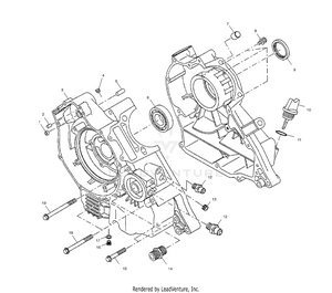 Crankcase - A02ca32aa/ab (4969816981c06) Schematic