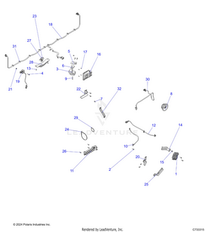 Electrical,  Wire Harness Componants - R21rsk99a9/ap/aw/b9/bp/bw (c733315) Schematic