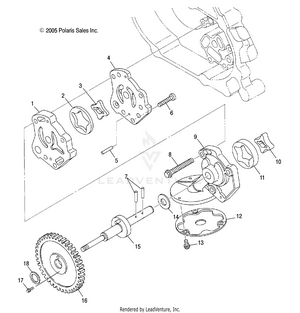 Engine, Oil Pump - A08dn50af/as/aw/az (4999200099920009d12) Schematic