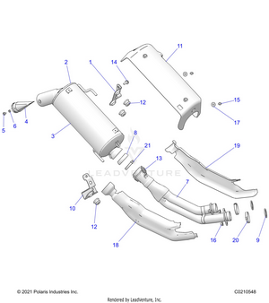 Engine, Exhaust - A25sxe85a9/am/ap (c0210548) Schematic