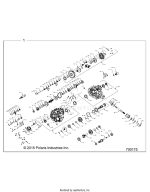 Drive Train, Main Gearcase - R15rmh57fa (700175) Schematic