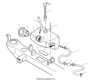 Oil Tank Assembly - W937527 (4924022402a012) Schematic