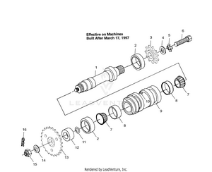Center Tightener (after 3/17/97) Scrambler 400l W97bc38c (4939893989b13a) Schematic