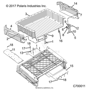 Body, Box Asm. - R20cca57a1/a7/b1/b7 (c700011) Schematic