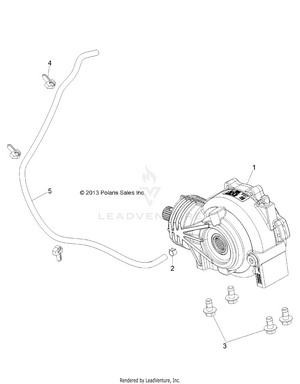 Drive Train, Front Gearcase Mounting - R141d9jda/2d9jda (49brutusgcfrtmtg13) Schematic