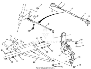 A-arm/strut Mounting Magnum 2x4 W97aa42a (4940704070b007) Schematic