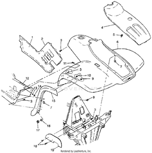 Front Cab Xplorer 400l W97cc38c (4939753975a005) Schematic