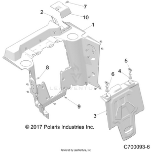 Body, Rear Closeoff - Z18vge99ak/aw/bk/bw (c700093-6) Schematic