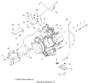 Engine Mounting - R06rd50ab/ac (49rgrenginemtg06500) Schematic