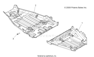 Body, Skid Plates - A10zx85ak/al/as/at/ax (49atvskidplate09spxp550) Schematic