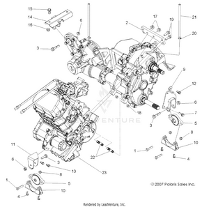 Engine/transmission Mounting - R08vh76ad/ag (49rgrenginemtg08vista) Schematic