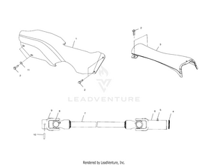 Prop Shaft - A02cg25ca (4969856985b14) Schematic