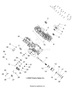 Drive Train, Main Gearcase - R11th76/ty76 All Options (49rgrgearcase108004x4) Schematic