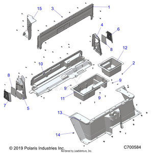 Body, Rear Closeoff, And Fenders - R24taa99a1/b1 Tae/a1/b1/ad/bd/am/bm/a9/b9 (c700584) Schematic