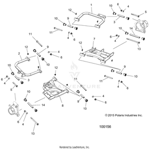 Suspension, Rear Control Arms - A18daa50b7 (100156) Schematic