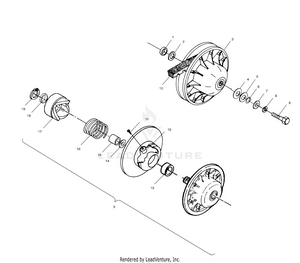 Driven Clutch - A10ch46ca (4964376437c001) Schematic