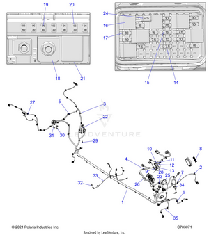 Electrical, Wire Harness, Chassis, Standard - Z24rmc2kah/bh (c703071) Schematic
