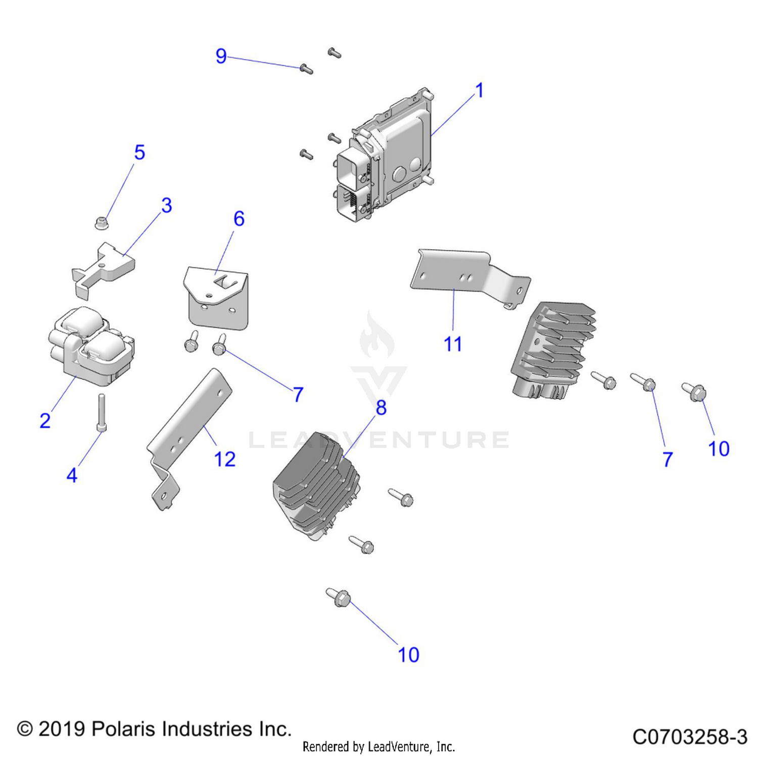 ELECTRICAL, SENSORS and MODULES - D21BBP99A4/B4/FP99A4 (C0703258-3)