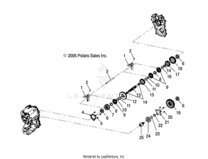 Gearcase, Internal Components - A06cd32aa/ab/ac (4999201699920169c05) Schematic