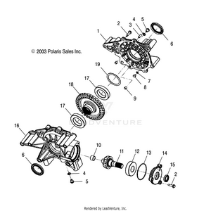 Rear Gearcase - A03ch68aa/ac/af/ah/al (4987468746d01) Schematic