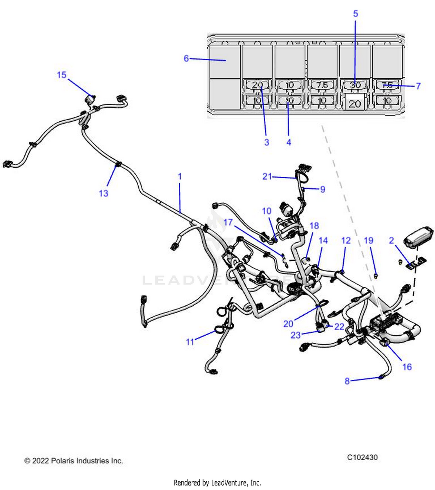 ELECTRICAL, HARNESS - A26SXZ85A9/AN/AZ (C102430)