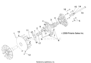 Drive Train, Primary Clutch - R12rh45ag/ah/ar (49rgrclutchdrv10450) Schematic