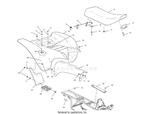 Rear Cab - A02ba38ca (4969936993a04) Schematic
