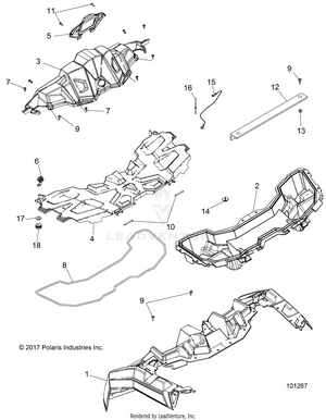 Body, Hood And Front Body Work - A18daa50b7 (101267) Schematic