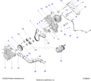 Engine, Alternator - R25xaw1rb9/bd/bm (c788520) Schematic