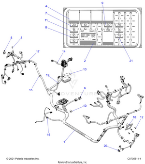 Electrical, Wire Harness - R24taa99a1/b1 Tae/a1/b1/ad/bd/am/bm/a9/b9 (c0705611-1) Schematic