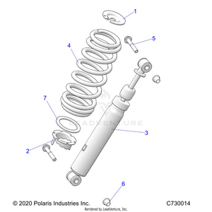 Suspension, Front Shock Mounting - R21rrj99a9/b9 (c730014) Schematic