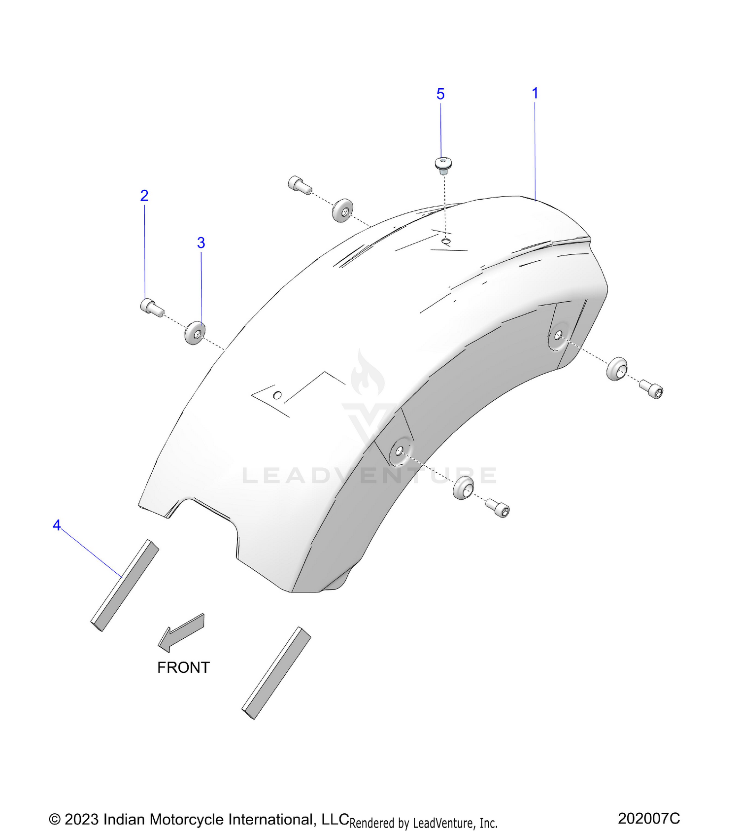 BODY, FENDER, REAR - N26SBD77/SBF77 (202007C)