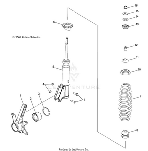 Strut, Front - A07lb27aa/ac/lh27aa/ab/ac/ad/al (4999202079920207b09) Schematic