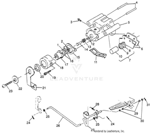 Rear Brake Sport 400l W97ba38c And Trail Blazer W97ba25c (4940124012c002) Schematic