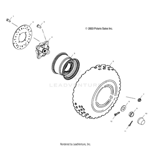Front Wheel - A03ch68aa/ac/af/ah/al (4987318731b07) Schematic