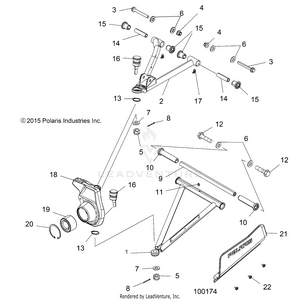 Suspension, Front - A20she57an/af/bn/bf/z57ax/bx (100174) Schematic