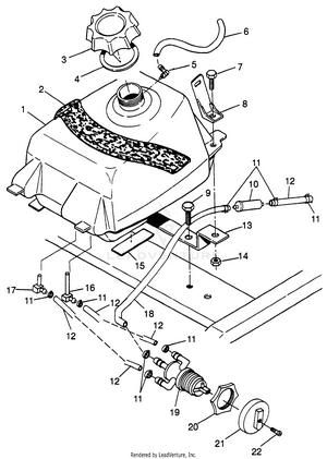 Fuel Tank Xplorer 400l W97cc38c (4939753975a013) Schematic