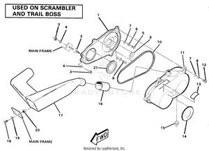 Clutch Cover Assembly. (4910981098034a) Schematic