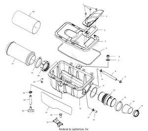 Air Box - A01aa32aa (4963816381a012) Schematic