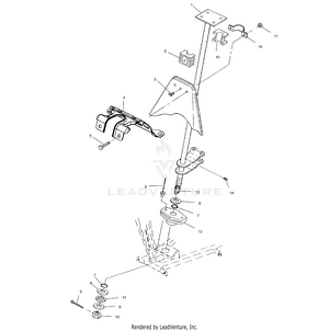 Steering Post - A01aa32aa (4963816381b007) Schematic