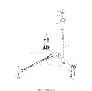 Gear Selector - A01aa32aa (4963816381c006) Schematic